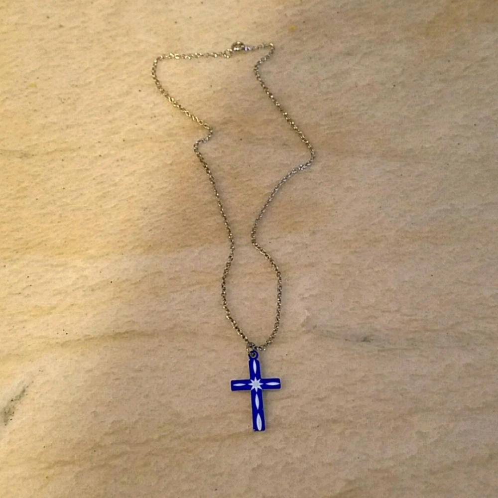 Cross with chain